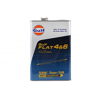 HUILE GULF FLAT 4 - 6 5W50 