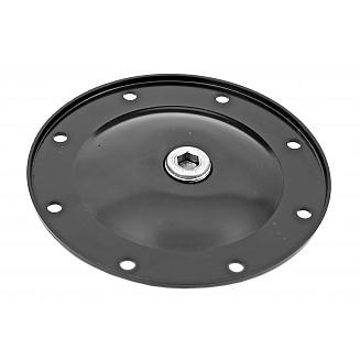 911 embossed strainer plate with drain screw